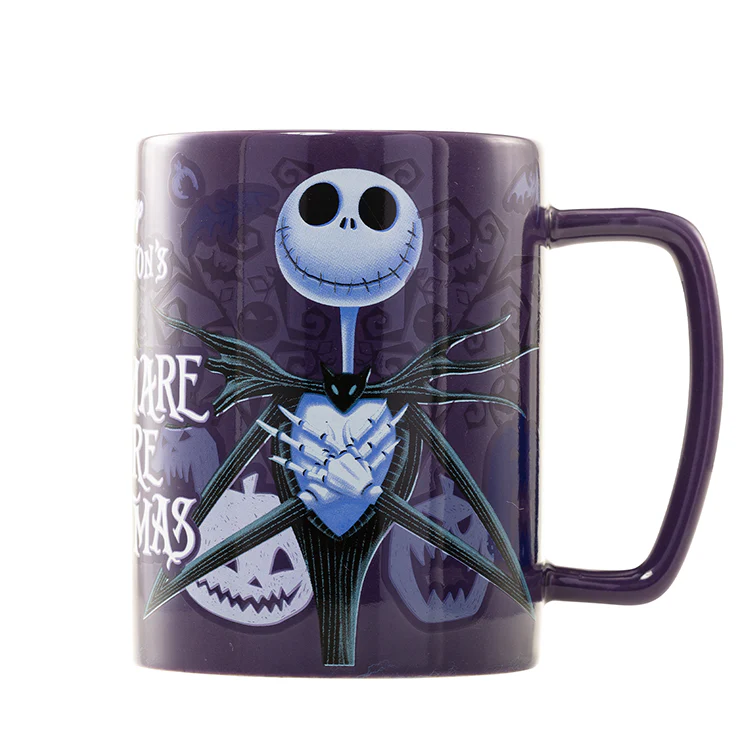 Taza Funda De Peluche Jack Pesadilla Antes De Navidad Disney 440Ml - Image 3