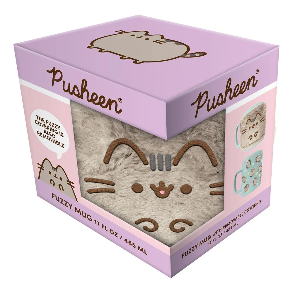 Taza Funda De Peluche Pusheen 440Ml - Image 4
