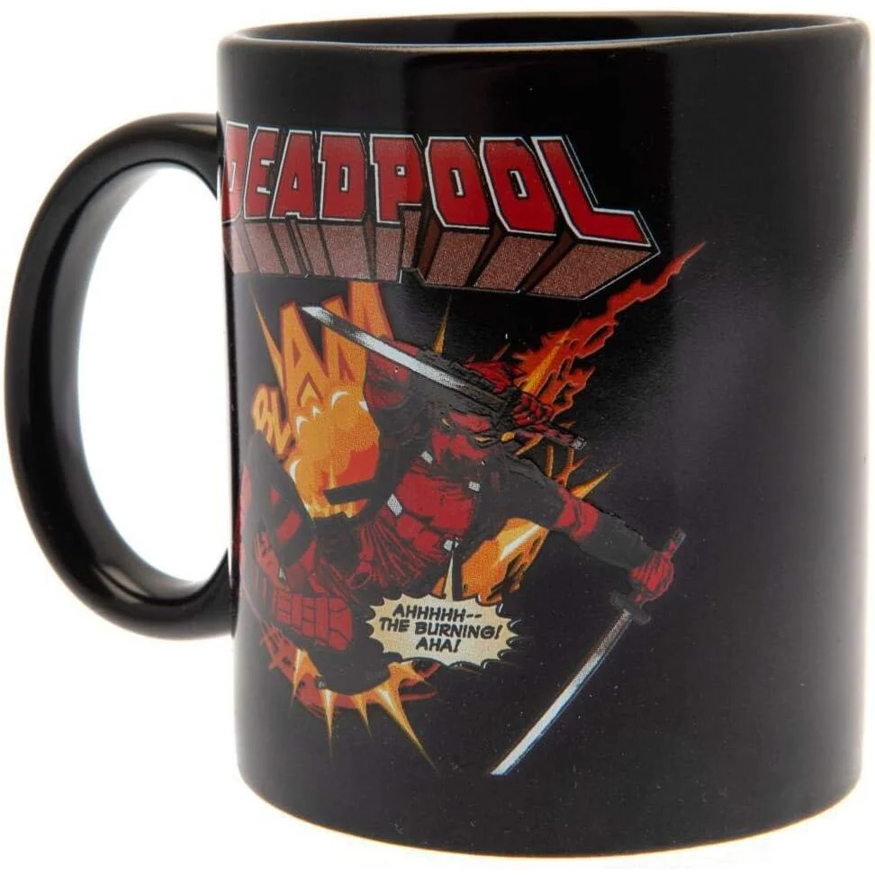 Taza + Llavero + Posavasos Deadpool Marvel - Image 4