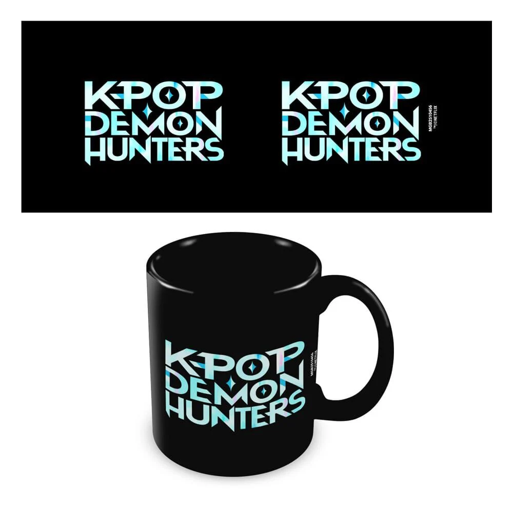 Taza Logo Kpop Demon Hunters 325Ml