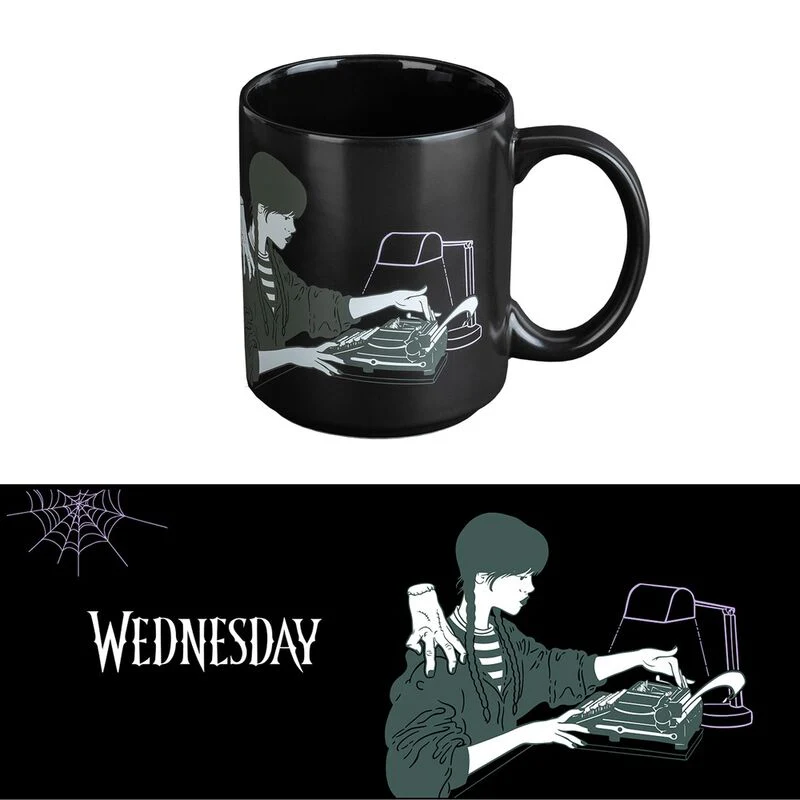 Taza Miercoles Addams 350Ml