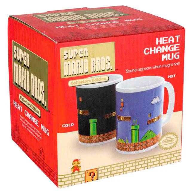 Taza Termica Super Mario Bros Nintendo