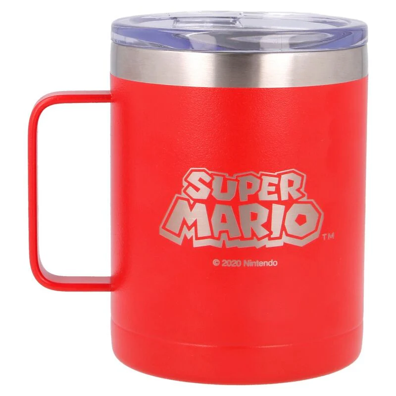 Taza Termo Acero Inoxidable Super Mario Bros Nintendo 380Ml - Image 2