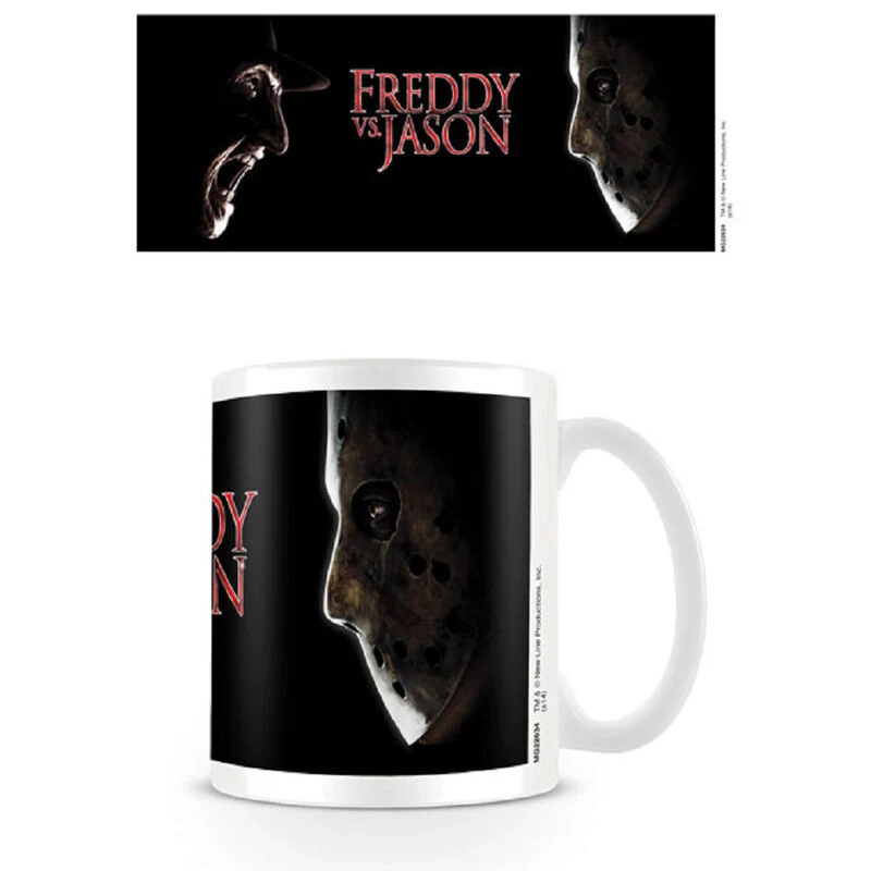 Taza Terror Freddy Vs Jason 315Ml