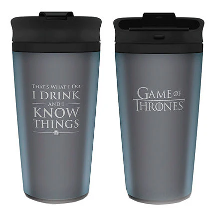 Taza Viaje I Drink And I Know Things Juego De Tronos