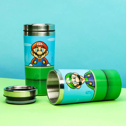 Taza Viaje Tuberia Super Mario Nintendo