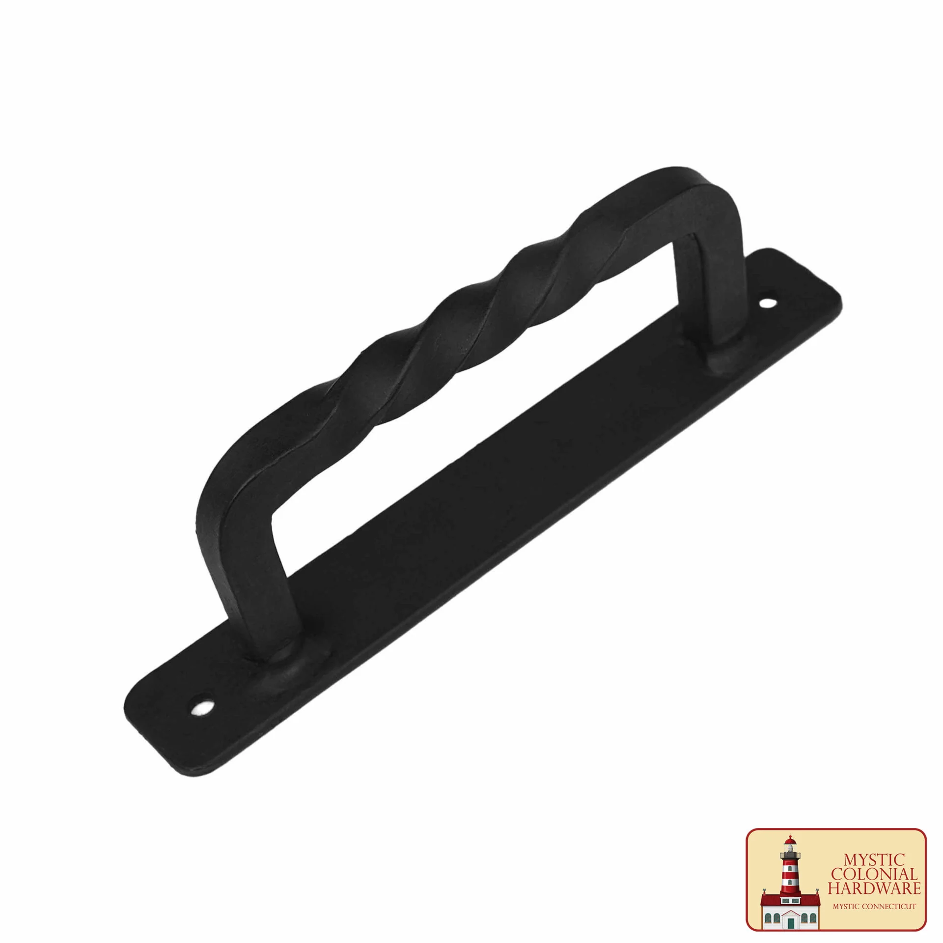 Tirador de Puerta de Castillo Medieval, Hierro Macizo Forjado a Mano Ennegrecido Al Aceite, 16,2 Cm - Image 5