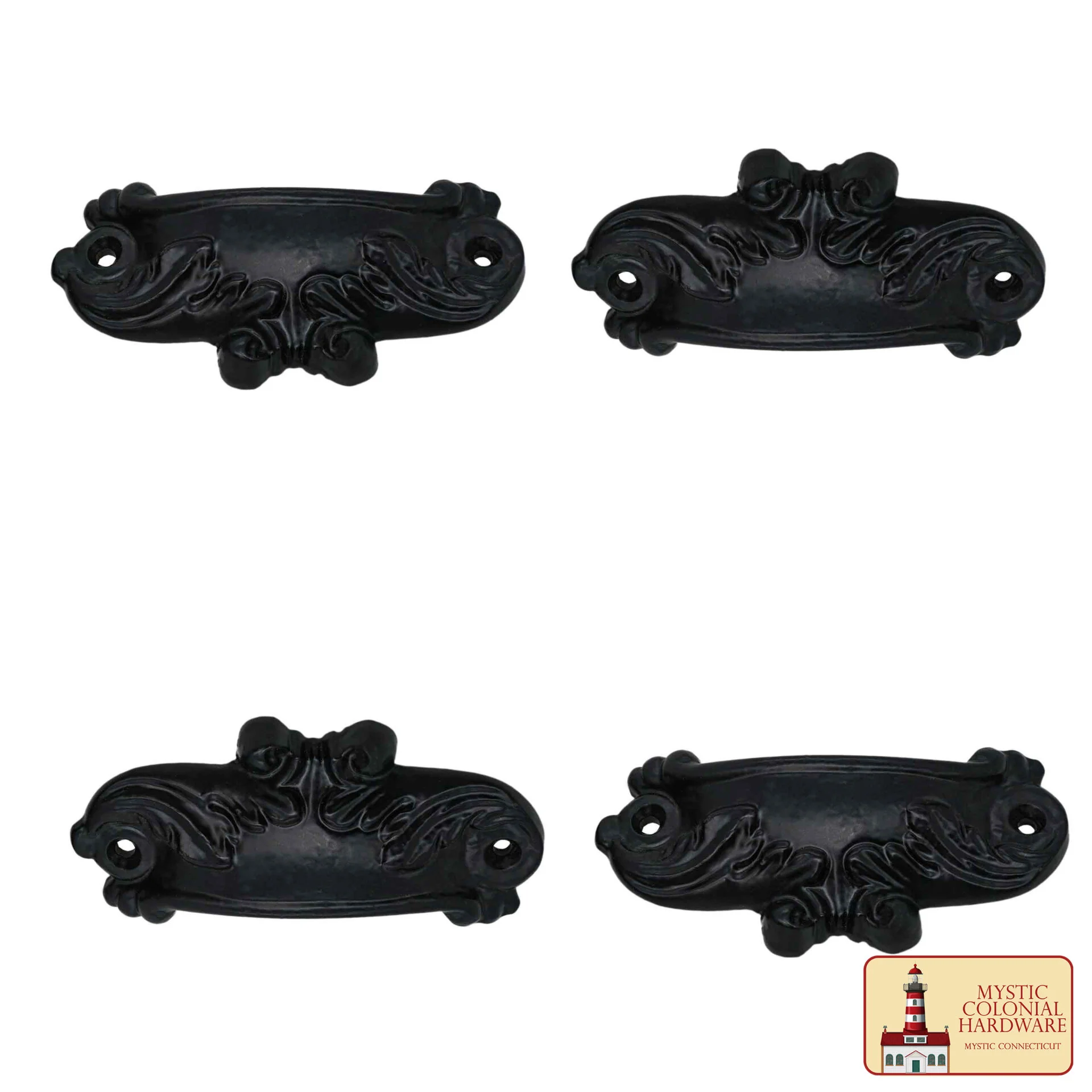 Tiradores Rústicos de Hierro Fundido para Cajones Tiradores para Armarios: Ideales para Ambientes Victorianos, Coloniales, Retro, Steampunk, Góticos, Barrocos y Medievales, (10.3x5) Cm - Image 4