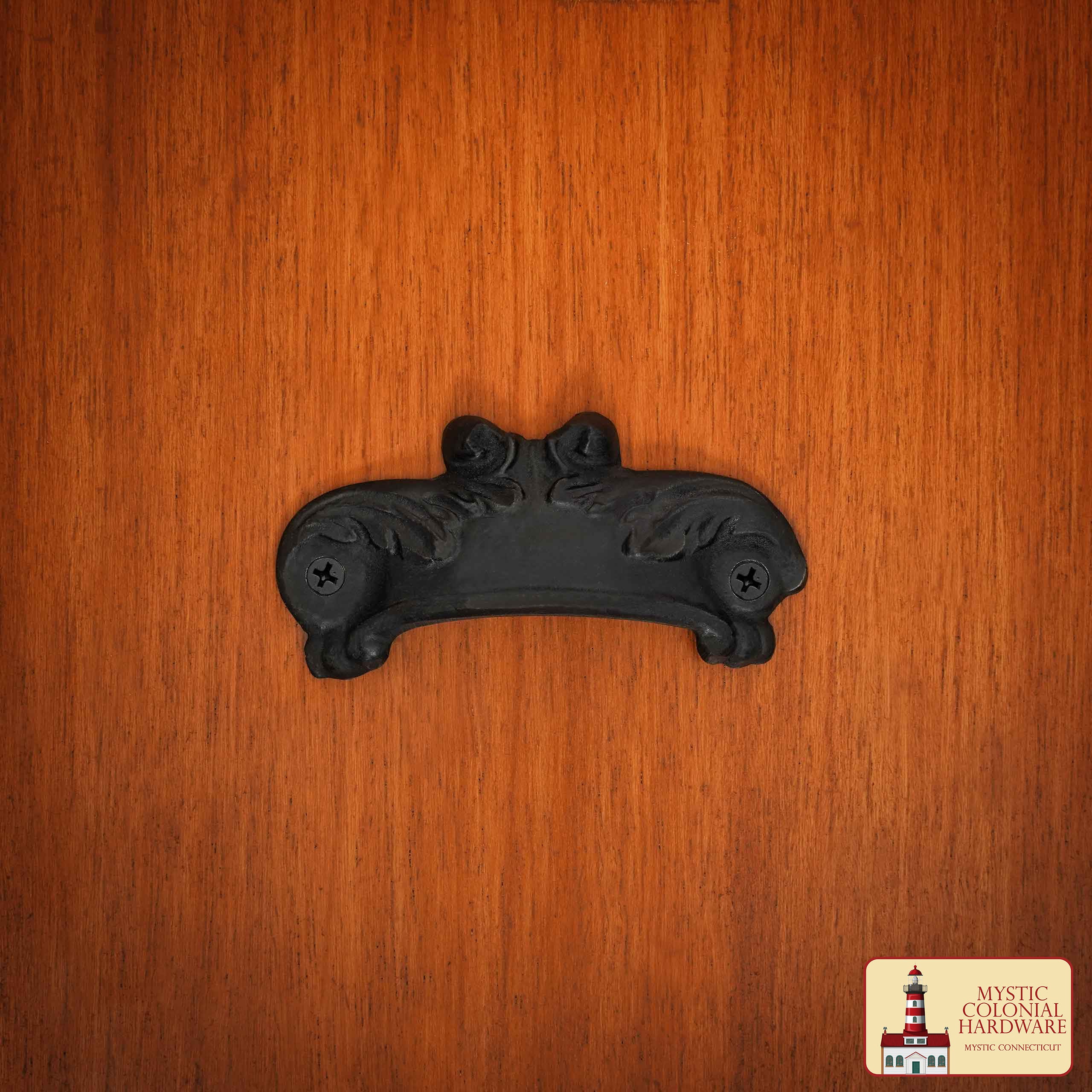 Tiradores Rústicos de Hierro Fundido para Cajones Tiradores para Armarios: Ideales para Ambientes Victorianos, Coloniales, Retro, Steampunk, Góticos, Barrocos y Medievales, (10.3x5) Cm - Image 5