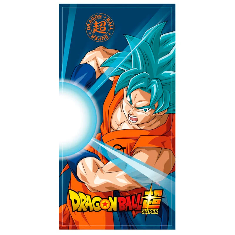 Toalla Goku Super Saiyan Blue Dragon Ball Super Microfibra