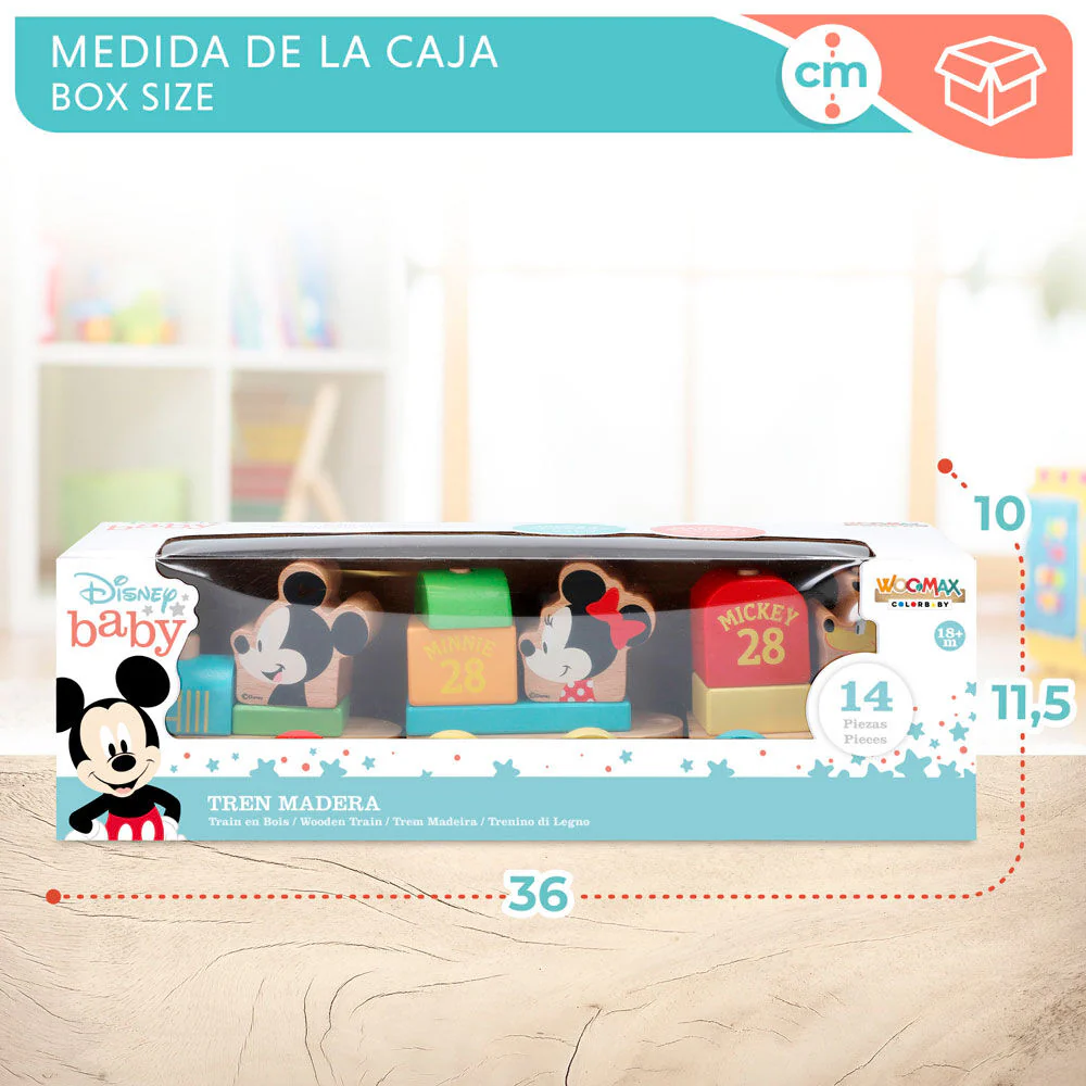 Tren Baby Disney Madera - Image 5