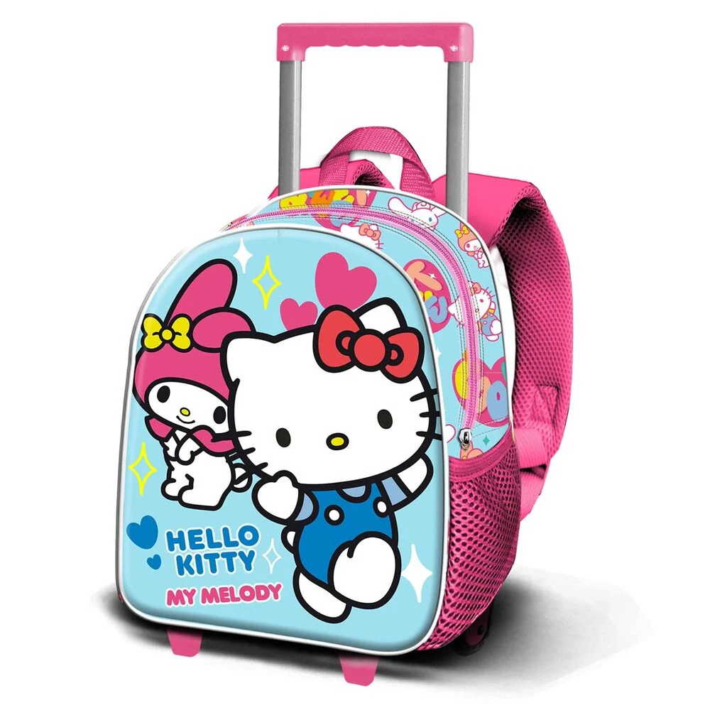 Trolley 3D Friendship Hello Kitty 34Cm
