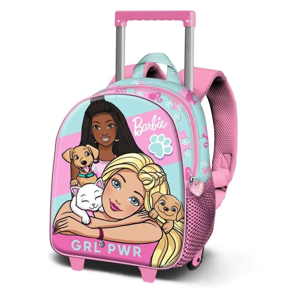 Trolley 3D Pets Barbie 34Cm
