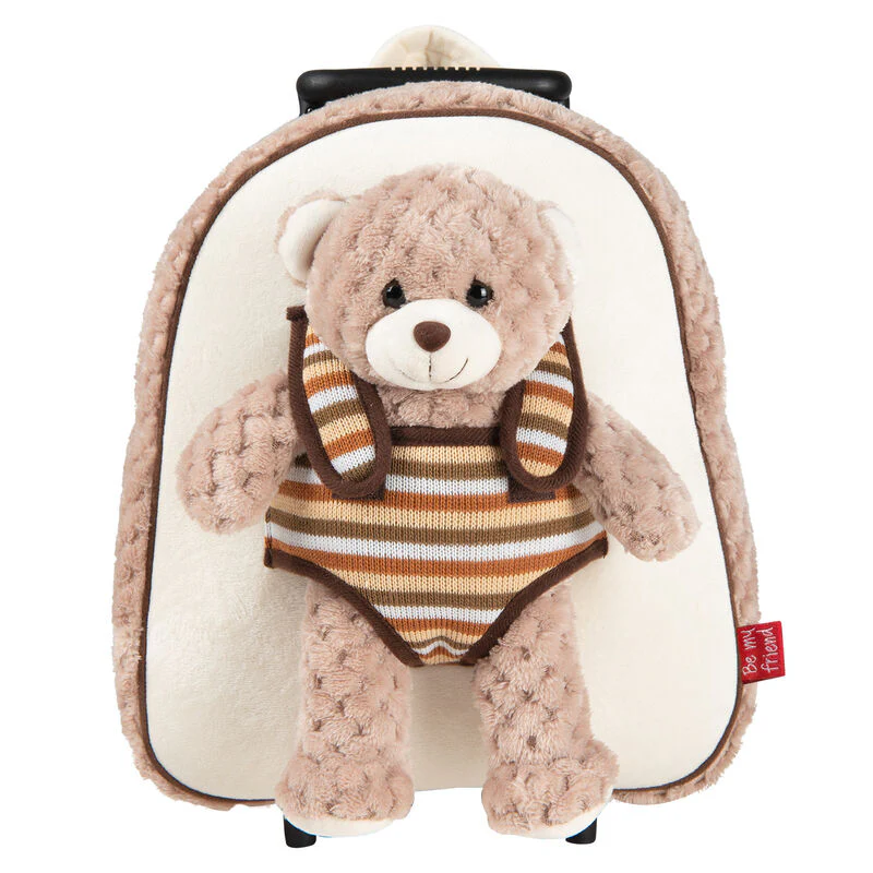 Trolley + Peluche Oso Milly 38Cm