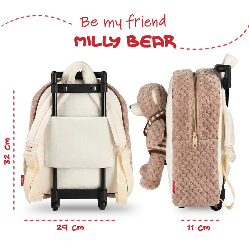 Trolley + Peluche Oso Milly 38Cm - Image 3