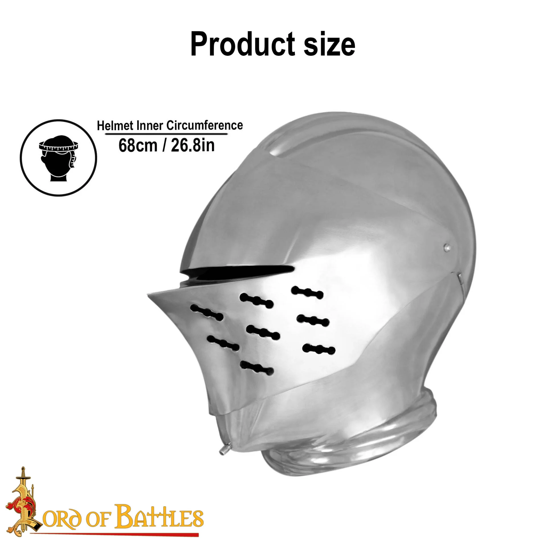 Tudor Siglo Xvi Casco Cerrado / Armet - Image 3