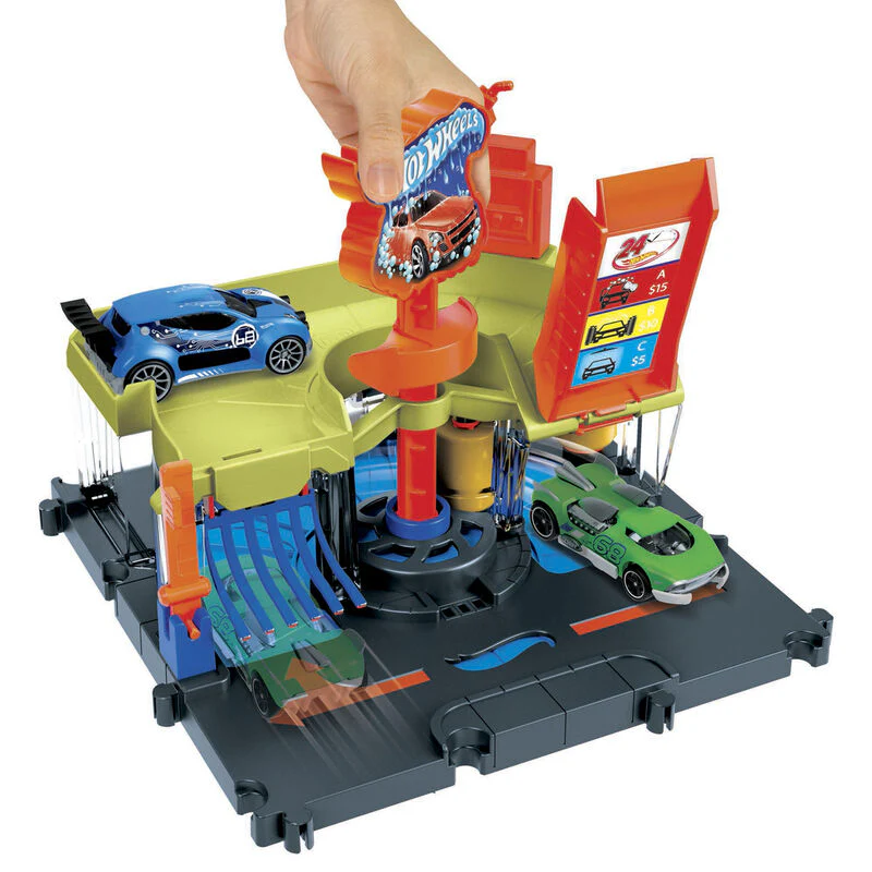 Tunel Lavado Downtown Express City Hot Wheels - Image 3
