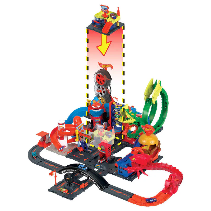 Tunel Lavado Downtown Express City Hot Wheels - Image 5