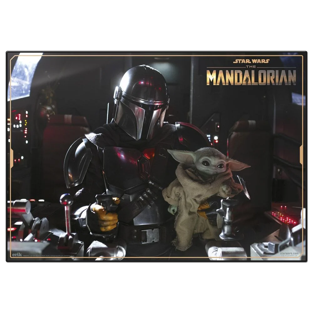Vade Tapete Escritorio Mandalorian Star Wars
