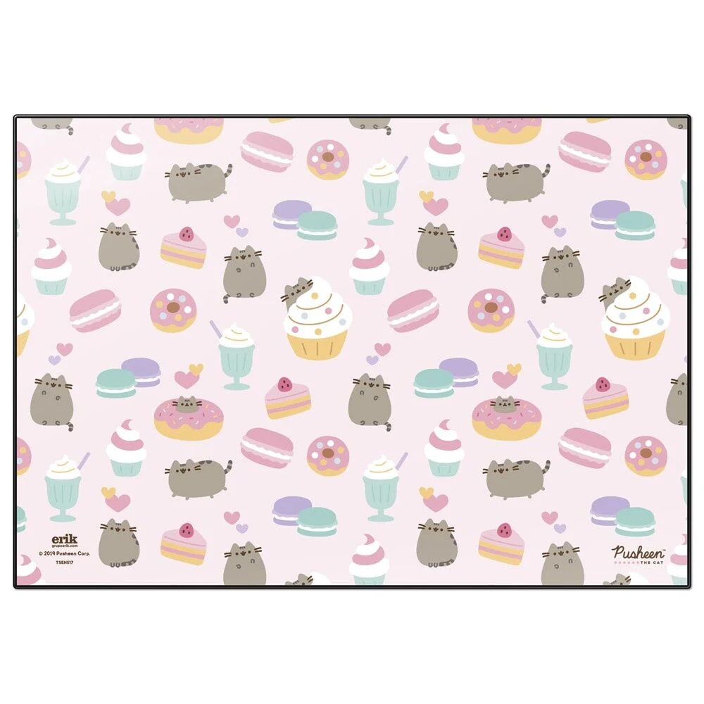 Vade Tapete Escritorio Rose Pusheen