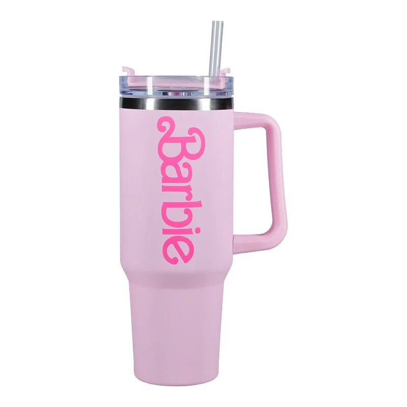 Vaso Pajita Barbie Termo 1200Ml - Image 2