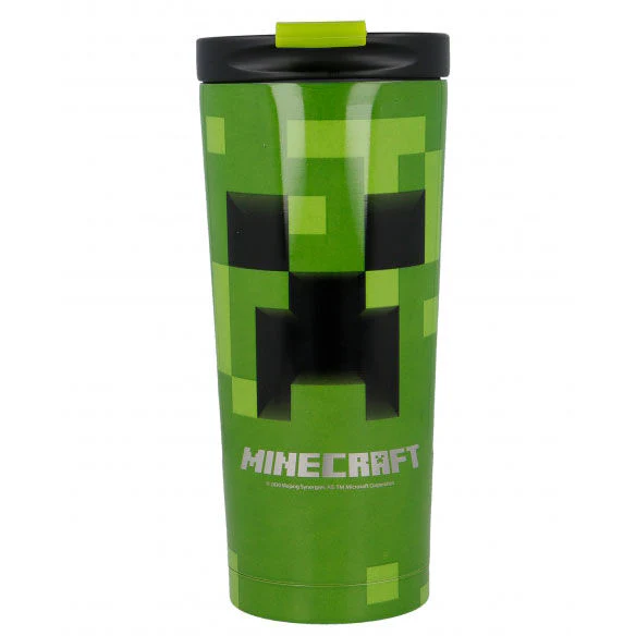 Vaso Termo Acero Inoxidable Minecraft 425Ml - Image 2