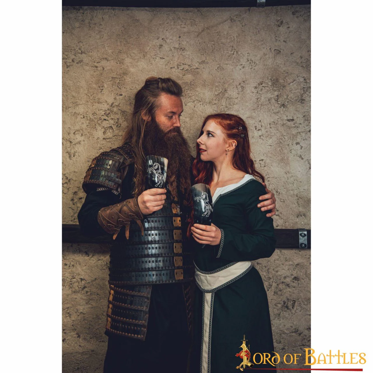 Viking Drinking Horn 400 - 500 Ml Cuerno de Buey Auténtico Hecho a Mano - Image 2