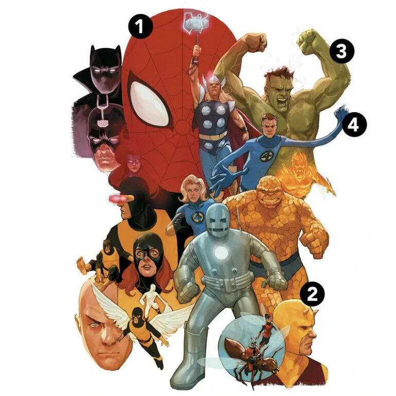 Vinilo Decorativo Los Vengadores Avengers Marvel